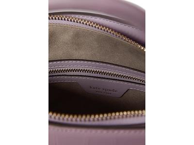 Knott Colorblocked Leather & Suede Medium Zip-top Satchel