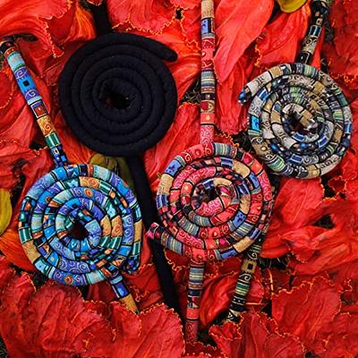 Dreadlock Accessories Spiralock Bendable Dread Tie Colorful Spiral For  Dreads
