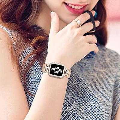 Compatible with Apple Watch Band with Case 38mm/40mm for Women