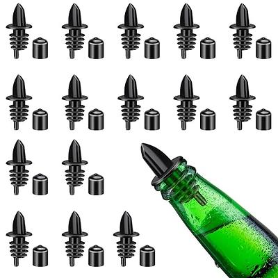 24 PCS Silicone Rubber Bottle Caps 12 Colors Reusable Beer Caps