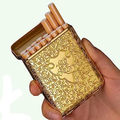  Metal Cigarette Case, Vintage Cigarette Holder for