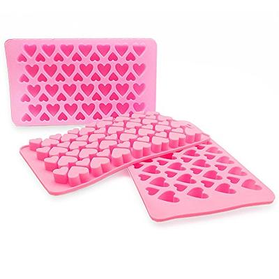 2 Pieces Valentines Day Mold Heart Shape Candy Oreo Molds Silicone