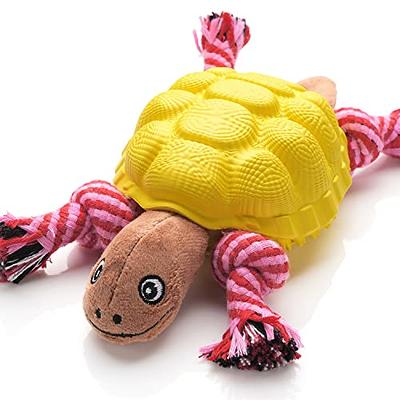 Sedioso Large Dog Toy, Dog Chew Toy for Aggressive Chewer, Dog Treat  Dispensing Toy, Dog Squeaky Toys, Dog Rubber Turtle Toy for Small. Middle, Large  Breed (Multifunctional Series, Yellow) - Yahoo Shopping