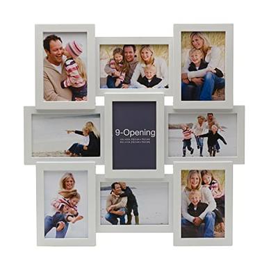 MELANNCO 8 Opening Collage Frame- Displays Four 4x6 and Four 6x4