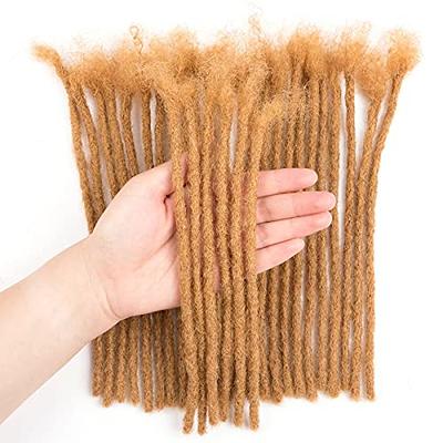 Teresa Small 0.4cm and Medium 0.8cm 100% Human Hair Dreadlock