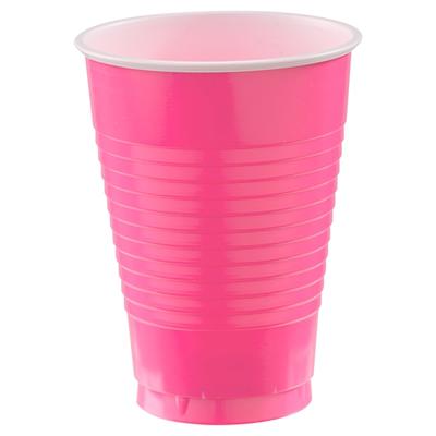 Amscan 436811 Plastic Cups 12 Oz Kiwi Green 50 Cups Per Pack Case Of 3  Packs - Office Depot