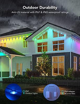 Govee Wifi Outdoor LED Strip Lights Waterproof, Halloween Decorations  Outdoor, 3