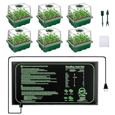 Rarello 3 Packs Seed Starter Tray Seed Starter Kit,36 Cells Reusable Seedling  Starter Trays With Flexible Silicone Bottoms And Humidity Domes,Indoor  Greenhouse Garden Propagation Set for Seed Starting - Yahoo Shopping