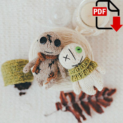 Creepy Cute Stuffed Animal Sewing Pattern PDF (in 2 sizes), - Inspire Uplift