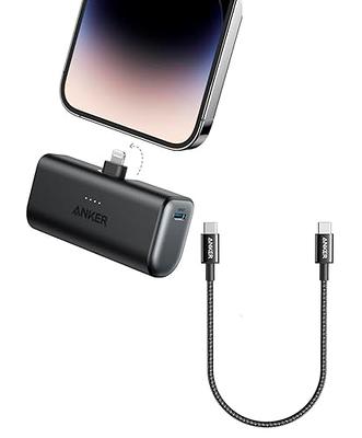 Anker Nano Power Bank, 10,000mAh with Built-In USB-C Cable, PD 30W