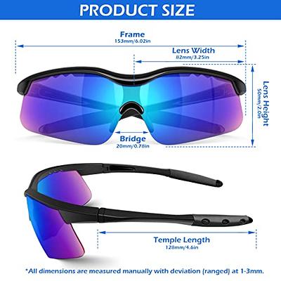 OXG 6 Pack Safety Glasses for Men Women, ANSI Z87.1 UV Protection