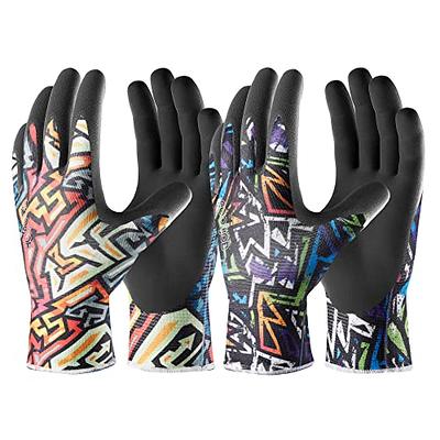 1 Pair Utility Work Gloves Women, Flexible Breathable Yard Work  Gloves,Performance Grip Working Gloves, Touch Screen