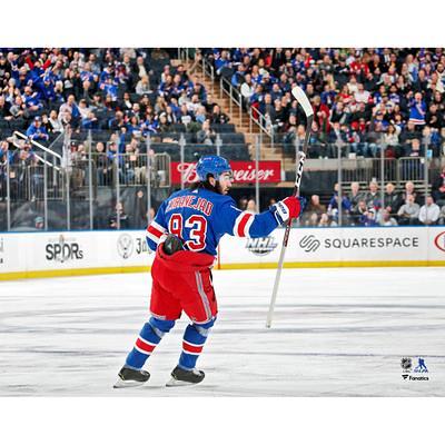 Jacob Trouba New York Rangers Unsigned Defending Photograph