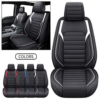 Huidasource Silverado Seat Covers, Waterproof Leather Car Seat Cover,  Custom Seat Cushion Protector Fit for 2003-2013 and 2019-2022 Chevy  Silverado Sierra 1500 2500HD 3500HD(Full Set/Black&Blue) - Yahoo Shopping