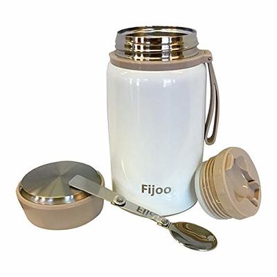 Fijoo Best Stainless Steel Coffee Thermos, BPA Free, New Double Wall Insulated