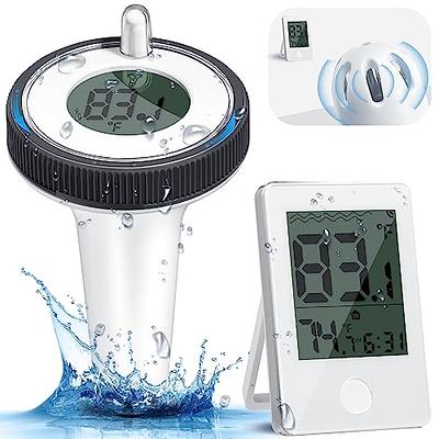 Pool Thermometer Floating, CURCONSA Digital Pool Thermometer Wireless Easy  Read, 3 Channels Cyclic Display for Indoor & Outdoor Swimming Pool, Hot  Tub, SPA, Aquarium, Ponds… B0C7QHMKMZ - Yahoo Shopping