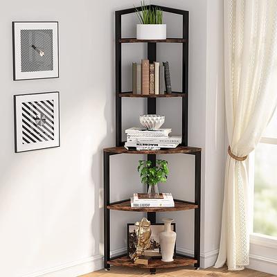 SUNMORY 6 Tier Tree Bookshelf, Small Bookcase with Storage Cabinet, Modern  Tall Narrow Bookshelves Organizer, Floor Standing Book Shelf for Bedroom/Living  Room/Home Office/Corner, Rustic Brown - Yahoo Shopping
