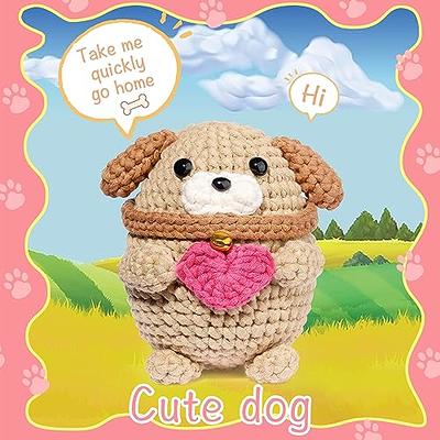 UzecPk Crochet Kit for Beginners, Cotton-Nylon Blend Yarn Crochet Kit  Include Videos Tutorials Dog Crochet Set for Starters Adult Crocheting  Animals Kits with Enough Yarn and Accessories - Yahoo Shopping