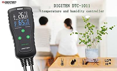 INKBIRD Digital Pre-Wired Outlet Dual Stage Humidity Controller