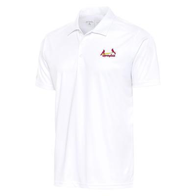 Cincinnati Reds Antigua Answer Polo - Gray/Red