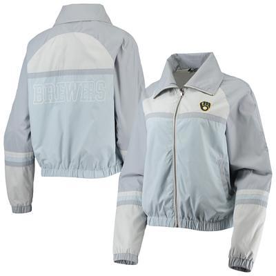 Philadelphia Phillies Mitchell & Ness Throw It Back Full-Zip Windbreaker  Jacket - Light Blue