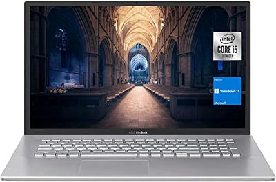 Newest HP 17 Laptop, 17.3 FHD Display, Intel Core i5-1135G7, 16GB DDR4  RAM, 512GB SSD, Webcam, HDMI, Bluetooth, Type-C, Wi-Fi, Windows 11 Home,  Silver 