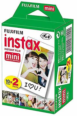 Fujifilm Instax Mini 12 Instant Camera with Case, 60 Fuji Films, Decoration  Stickers, Frames, Photo Album and More Accessory kit (Clay White) 