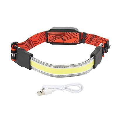 LED Headlamp Rechargeable, 230° Illumination Headlight, Super