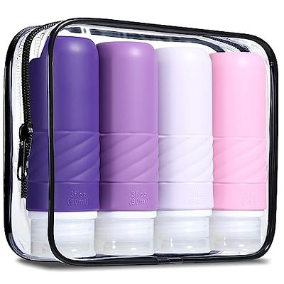  INNERNEED Collapsible Travel Size Bottles Portable Refillable  Containers for Toiletries Shampoo Lotion Soap, Leak-Proof and TSA Approved,  Ideal for Travel, Gym, Camping (Pack of 4) : Beauty & Personal Care