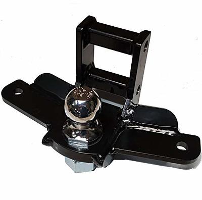 Shocker Air Hitch with Sway Control Drop Ball Mount 4-1/2 to 8-1