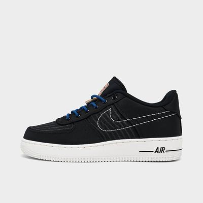 Nike Big Kids' Air Force 1 LV8 3 SE Casual Shoes in Black/Black Size 3.5  Leather - Yahoo Shopping