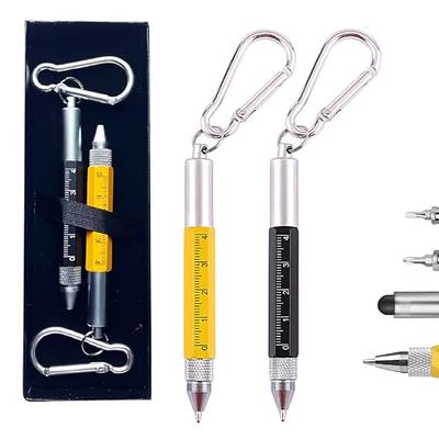 hongred Mens Gifts stocking stuffers for men 2PCS 10 in 1 Multitool Pens  Fathers Day Dad Gifts Office Gifts for Coworkers Gadgets for Men Valentines