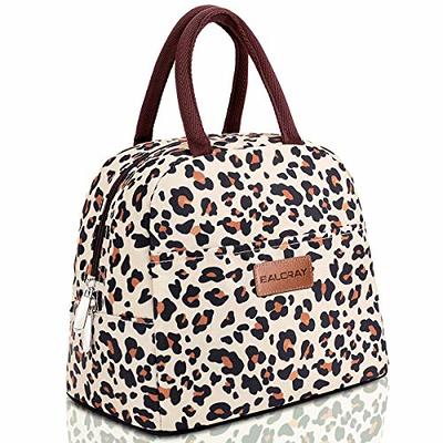 Portable Insulated Thermal Animal Print Lunch Bag, Picnic Storage