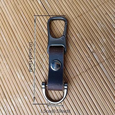 Idakekiy Key Chain, Leather Car KeyChain Universal Key Fob