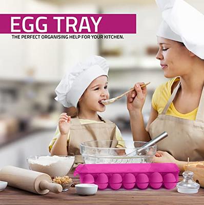 stackable Egg Holder Countertop  Tray Farm Fresh Eggs Chicken Plant Based  Moody Black Shatterproof - Yahoo Shopping