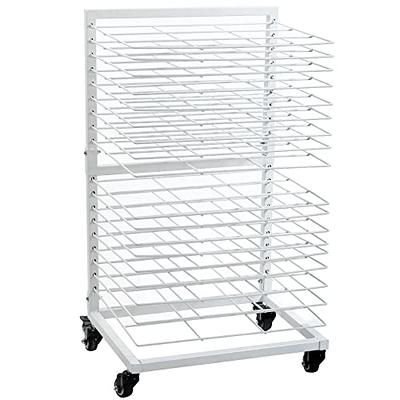 OFFICEROO Art Drying Rack for Classroom - 18 Removable Shelves - Efficient  and Organized Drying Rack Art for Students' Masterpieces - Sturdy Paint Drying  Rack with Lockable Wheels - Yahoo Shopping