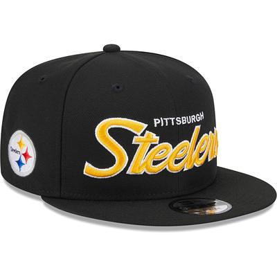 Pittsburgh Steelers New Era 9FIFTY Pinwheel 2023 Sideline Hat