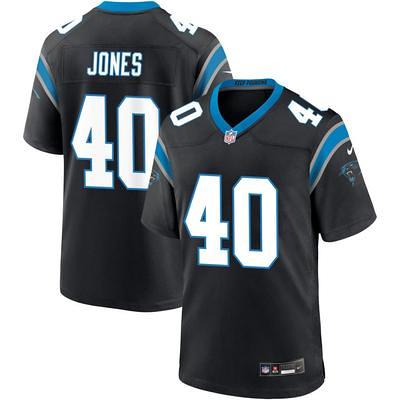 Men's Nike Blue Carolina Panthers Classic Elite Custom Jersey