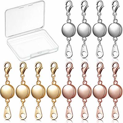 OHINGLT Magnetic Necklace Clasps and Closures,Gold and Silver Plated  Jewelry Clasps Converters for Bracelet Necklaces Chain - Yahoo Shopping