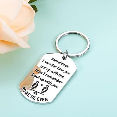 Wife Husband Couple Keychain Gifts Boyfriend Girlfriend Anniversary  Valentines Day Christmas Gift