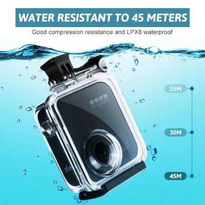 Waterproof Housing Case for Gopro Max Action Camera, Underwater Diving  Protective Shell 30M with Bracket Accessories