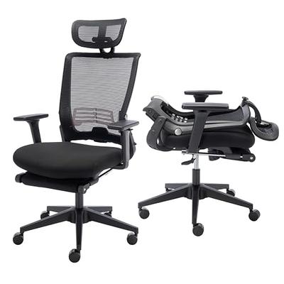 Snugway Ergonomic High Back Mesh Home Office Chair with Footrest