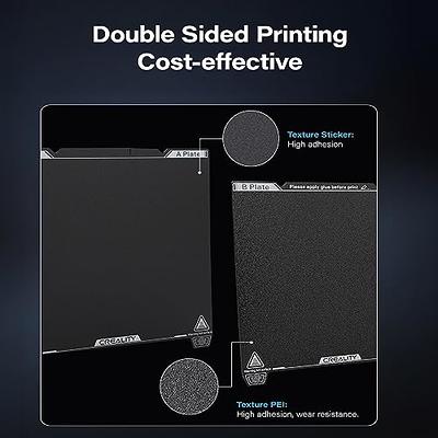 For Creality K1 Upgrade Heated Bed 235x235mm Double 3D Printing Diamond  Plate Sheet PEO/PET/PEI Parts For Ender 3 S1 Pro/K1 Max - AliExpress