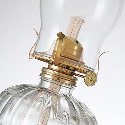 Large Glass Kerosene Oil Lamp Lantern Vintage Oil Lamps for Indoor Use  Decor Chamber Hurricane Lamp - Yahoo Shopping