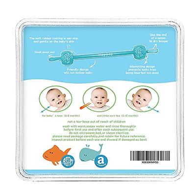 3 in 1 Baby Booger Remover and Baby Ear Cleaner Tool Baby Nose Cleaner with  Soft