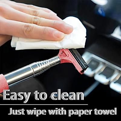 Side Mirror Squeegee, Car Mirror Squeegee, Retractable Car Rearview Mirror  Wiper ,Car Rearview Mirror Wiper, Retractable Auto Glass Squeegee, Water  Cleaner With Telescopic Long Rod, Portable Cleaning Tool ,Car Side Mirror  Squeegee