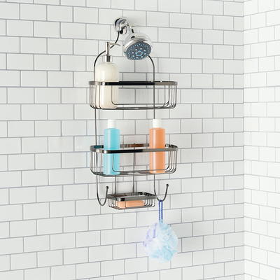 YASONIC Shower Caddy Over Shower Head Large Hanging Shower Caddy