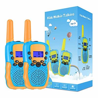 Inspireyes Walkie Talkies for Kids Rechargeable, 48 Hrs Working Time 3  Miles Range 22 Channels 2 Way Radio, Birthday Gifts for Boys Girls,Family  Games