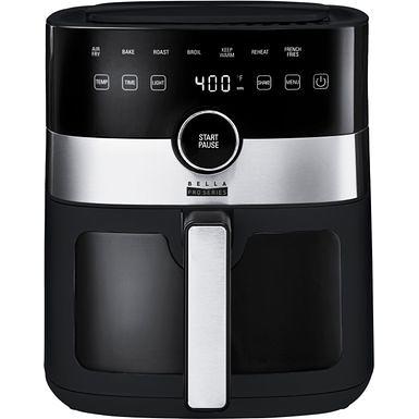 Joyoung 5.8 qt. Black Multi Tasker Double Basket Air Fryer with LED  Touchscreen JY-590 - The Home Depot