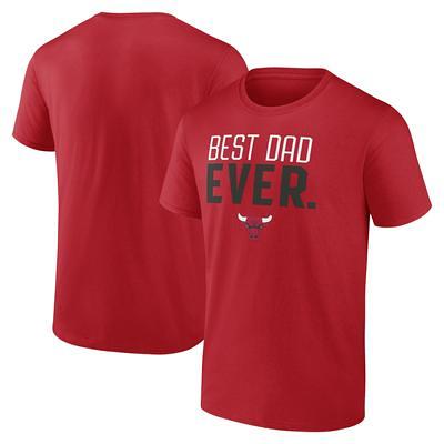 Cincinnati Reds Fanatics Branded Number One Dad T-Shirt - Red